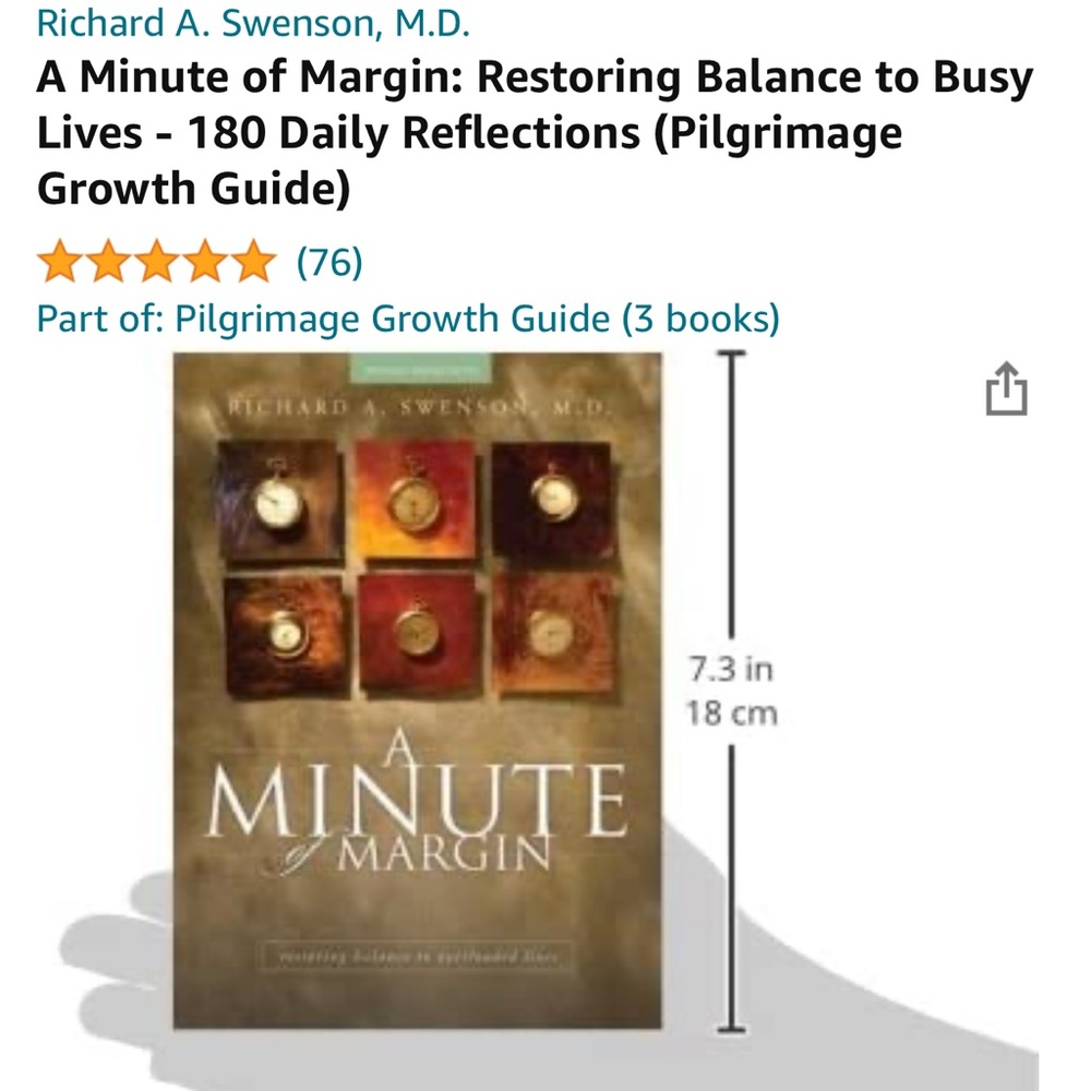 Book: A Minute of Margin